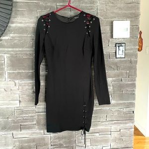 Guess Black cutouts dress